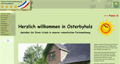 Desktop Screenshot of fewo-osterbyholz.de